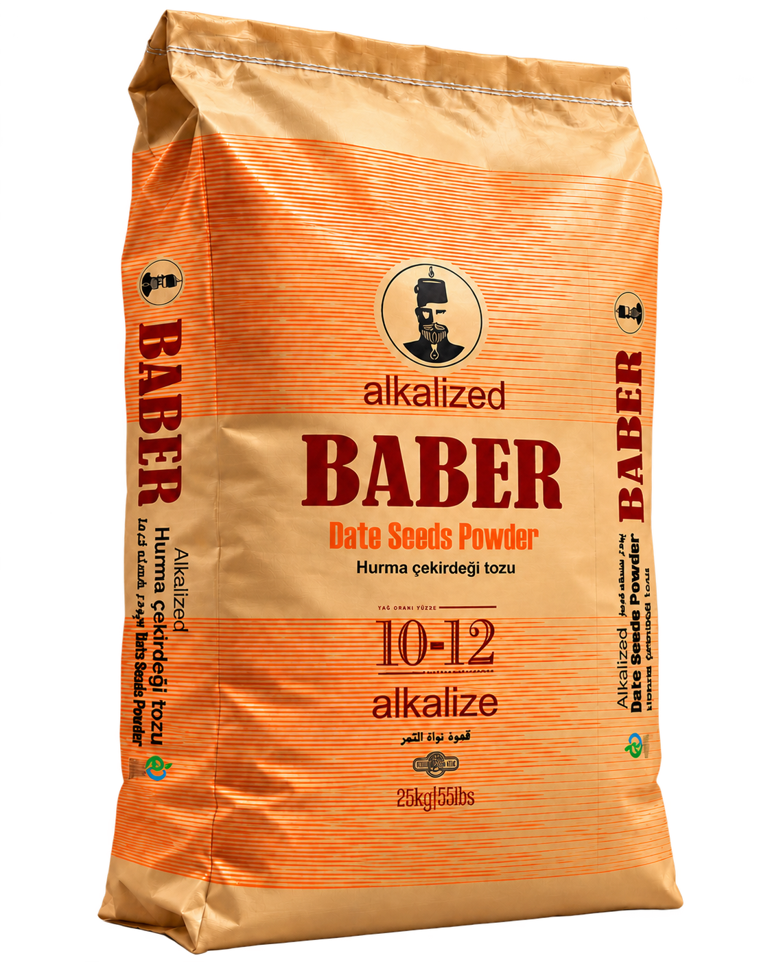 BABER Alkalized Date Seed Powder 25 kg package